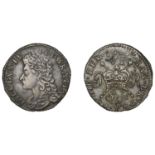 Ireland, James II, Gunmoney coinage, Sixpence, 1689 Sepr:, 3.23g/12h (Timmins 1B; S 6583D)....