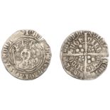 James I (1406-1437), Groat, First Fleur-de-lis issue, Edinburgh, mm. cross pattÃ©e, tressure...
