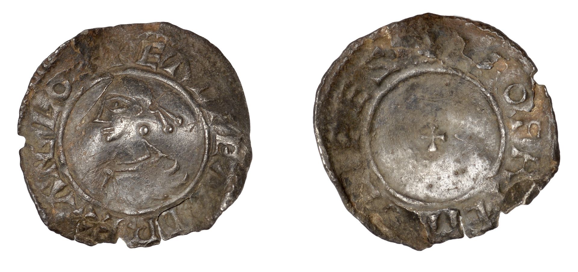 Edward the Martyr (975-978), Penny, sole type, Ipswich, Leofric, leofric mo gipes, 1.29g/12h...