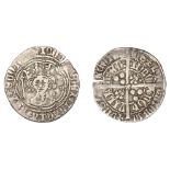 Robert III (1390-1406), Heavy coinage, Second issue, Groat, Perth, mm. cross pattÃ©e, tressur...