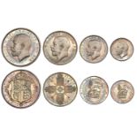 George V (1910-1936), Proof Halfcrown, Florin, Shilling and Sixpence, all 1911 (S 4011-4) [4...