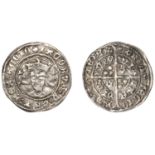 James III (1460-1488), Light issue, Groat, Edinburgh, mm. cross pattÃ©e, tressure of eight ar...