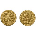 Sultans of Dehli, 'Ala al-din Muhammad, gold Tanka, Hadrat [Dehli], date off flan, 10.96g/12...