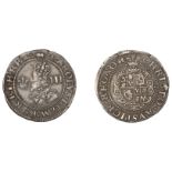 Charles I (1625-1649), Aberystwyth mint, Threepence, mm. book, small squat plumelet before f...