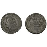 Ireland, James II, Gunmoney coinage, Halfcrown, 1690 Aug:, Limerick, 10.54g/12h (Timmins 1A;...