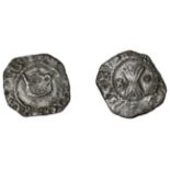 James III (1460-1488), Farthing (Black Money), type I, crown, rev. saltire cross, small salt...