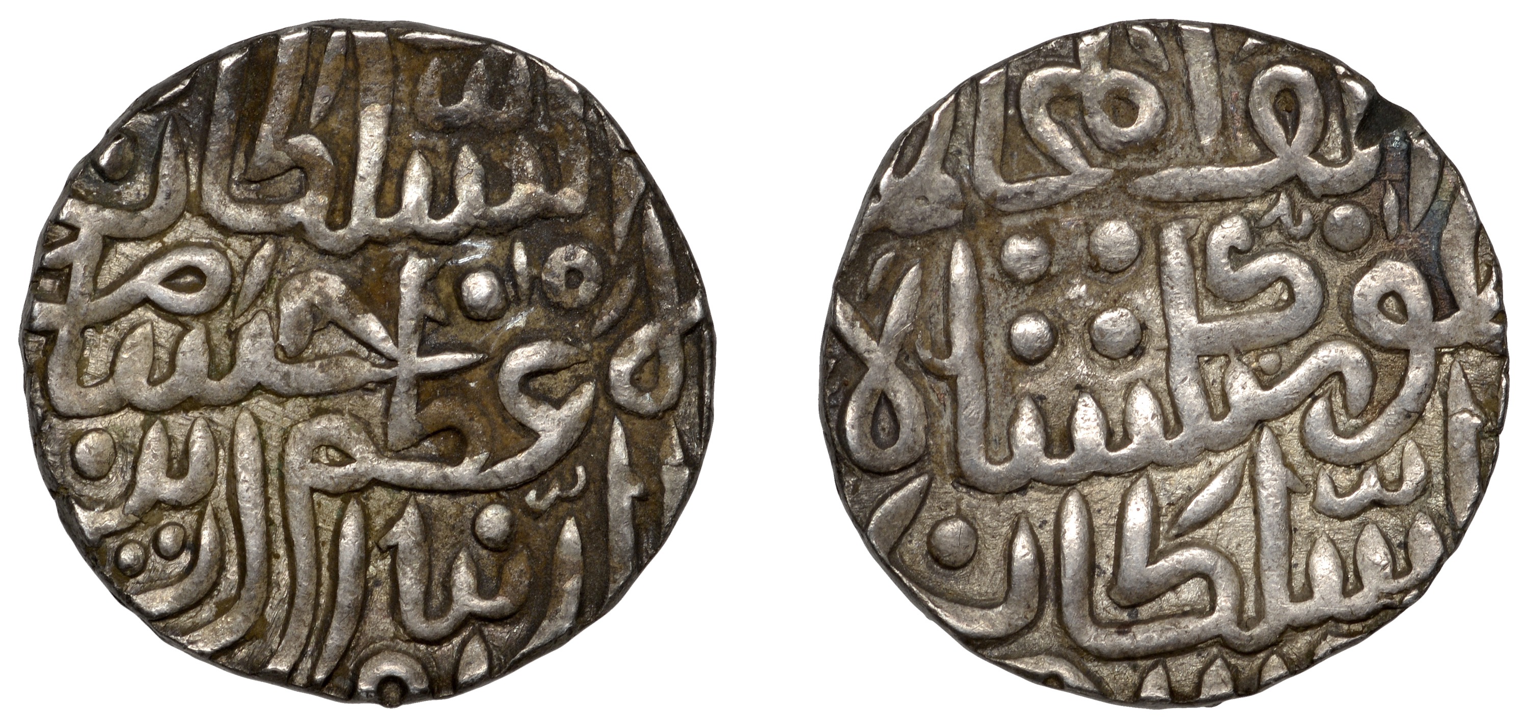 Sultans of Malwa, Hisam al-din Hushang (808-838h), Tanka, no mint, date unclear, 11.12g/12h...