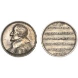 Albert Joachim, 1646, a cast silver medal, 18th century (perhaps by J. Stuart) after A. and...