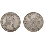 Demands of Charles I for an Increase in Naval and Military Forces, a copper medal by N. Brio...