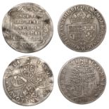 Tribute to Henrietta Maria of Bourbon, 1628, a silver medal by N. Briot, similar to last, 29...