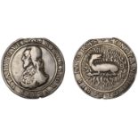 Death of Charles I, 1649, a silver medal, unsigned [probably by T. Rawlins], bare-headed cui...