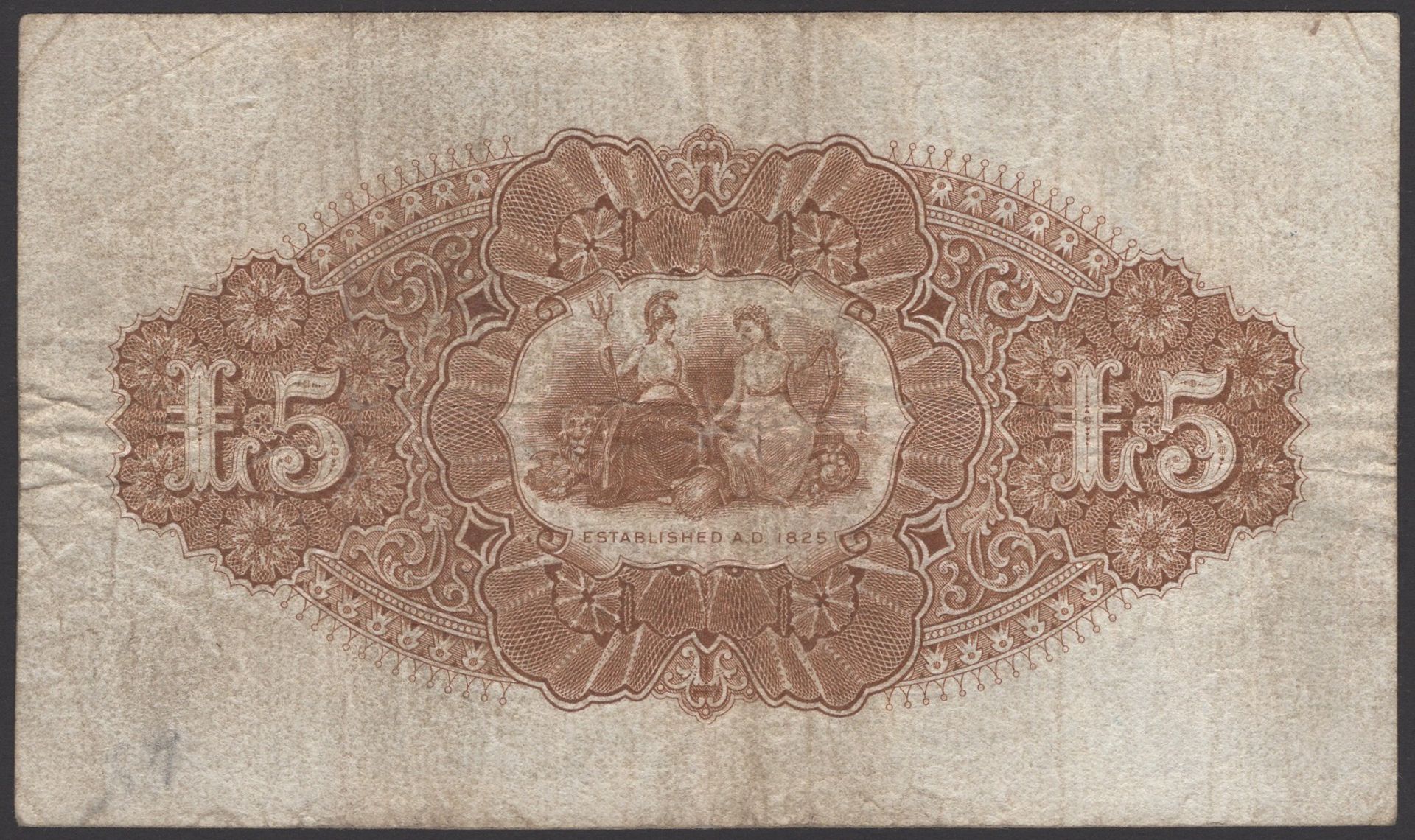 Provincial Bank of Ireland Ltd, Â£5, 5 May 1936, serial number N082988, Forde signature, orig... - Image 2 of 2