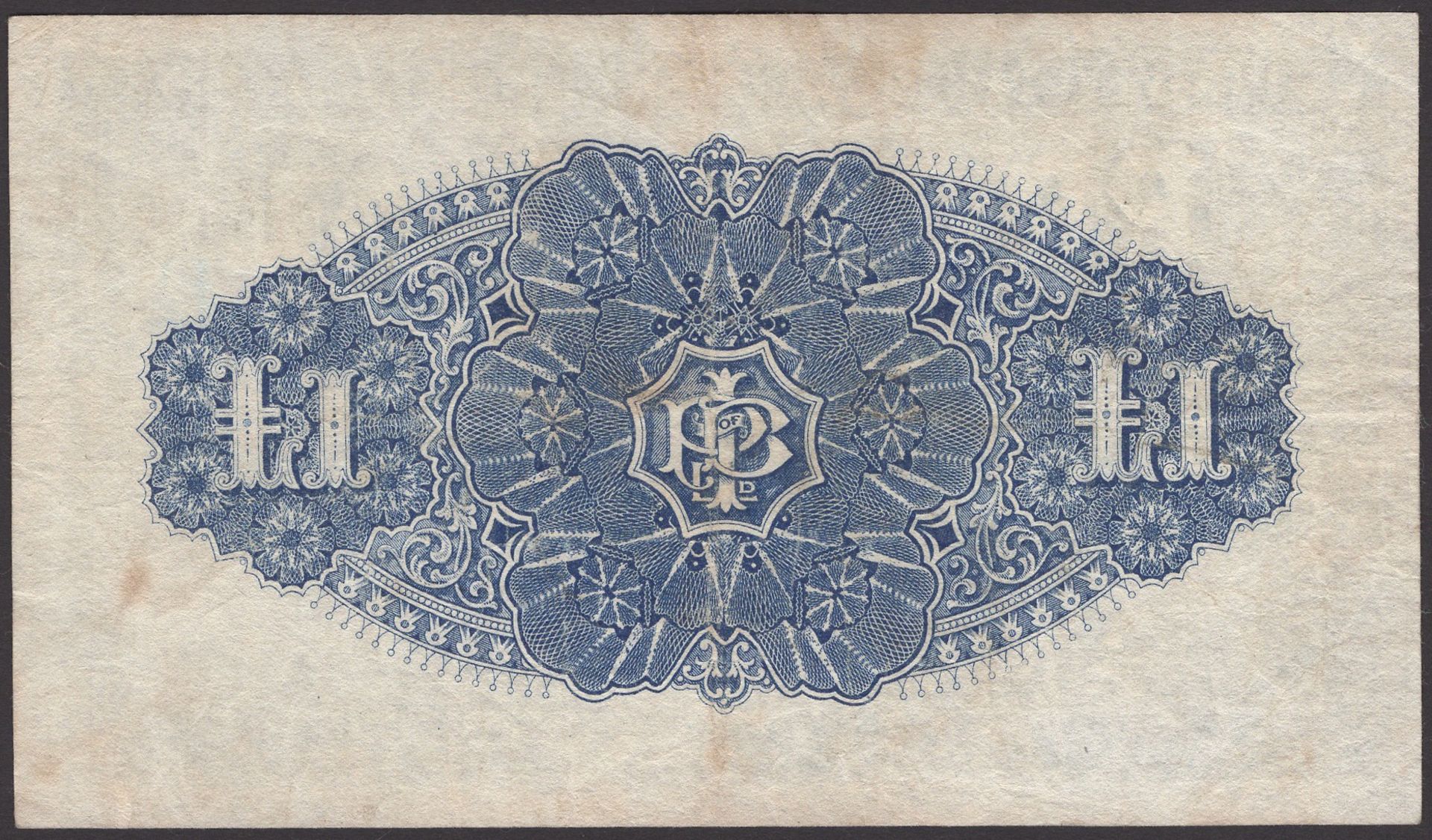Provincial Bank of Ireland Ltd, Â£1, 1 July 1925, serial number H072251, printed Hume Roberts... - Bild 2 aus 2