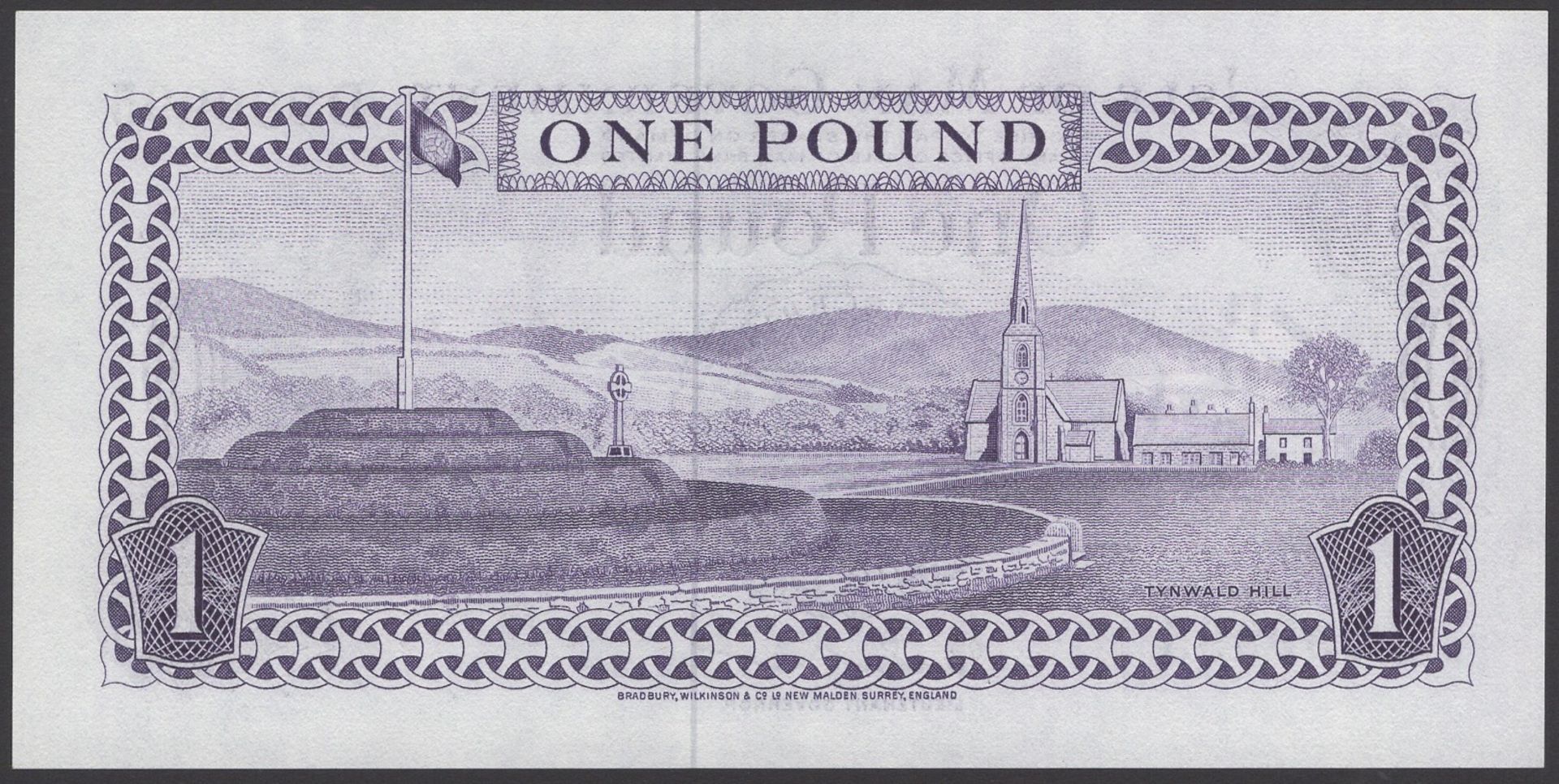 Isle of Man Government, John W. Paul, Â£1, ND (1974), serial number D999995, a superb origina... - Image 2 of 2