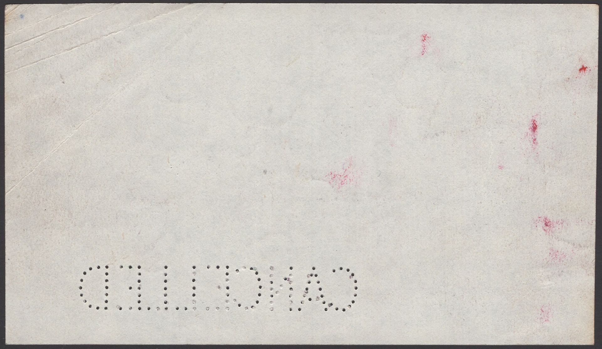 Provincial Bank of Ireland Ltd, uniface proof Â£1, 1 May 1946, prefix N/J, Kennedy signature,... - Bild 2 aus 2