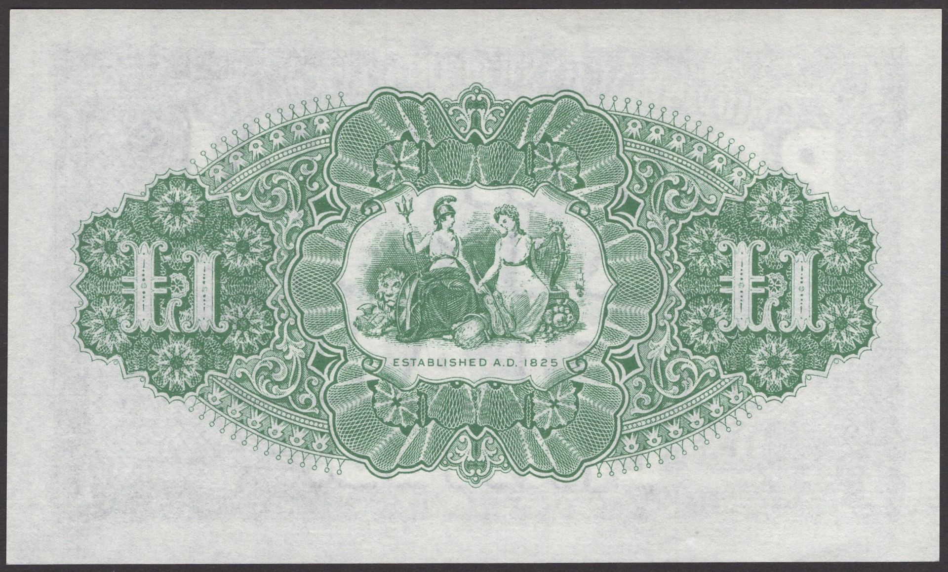 Provincial Bank of Ireland Ltd, proof Â£1, 1 September 1951, prefix NK, no serial number, Cla... - Image 2 of 2