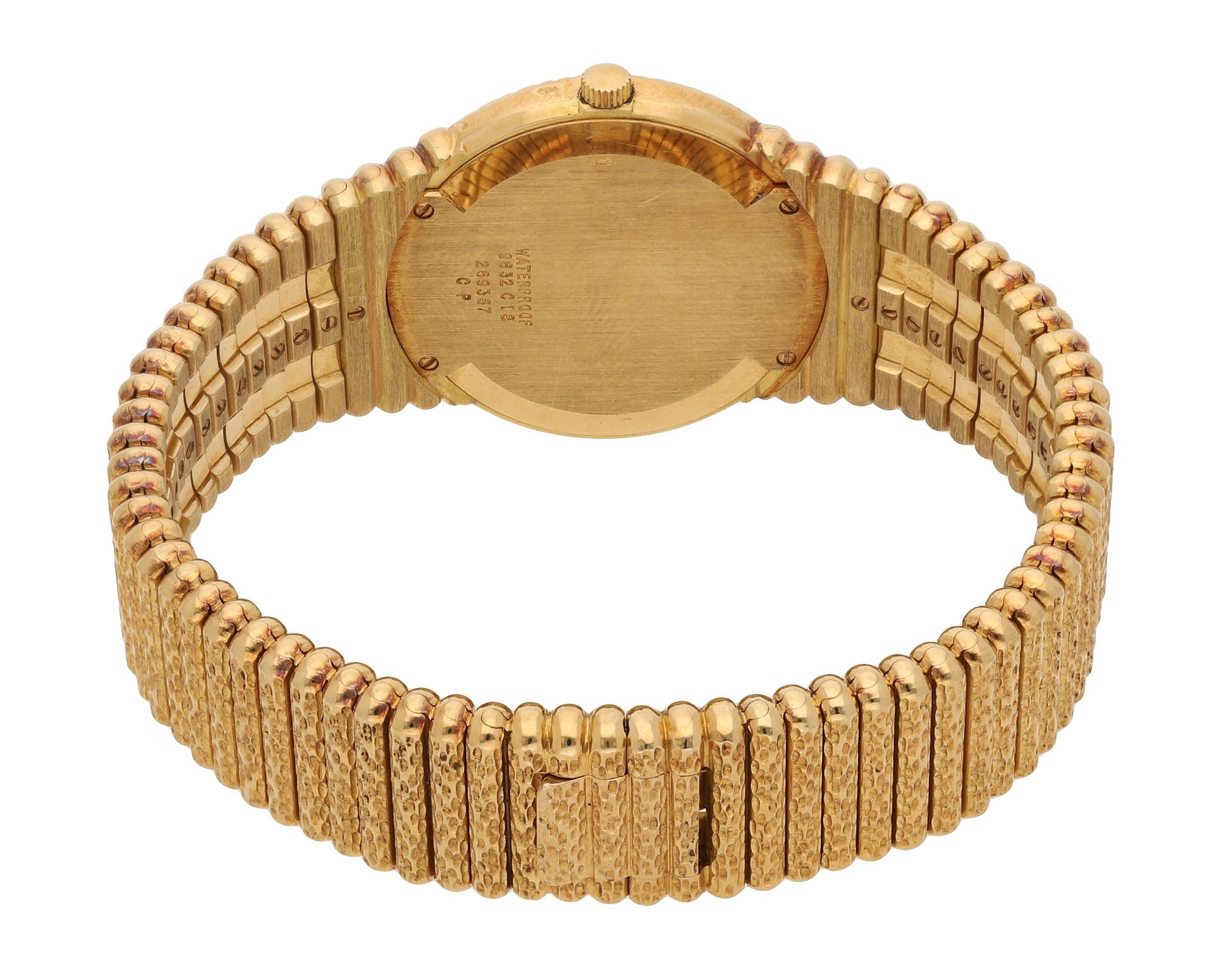Piaget. A heavy gold bracelet watch, Ref. 9632C18, circa 1976. Movement: cal. 9P1, manual w... - Image 2 of 5
