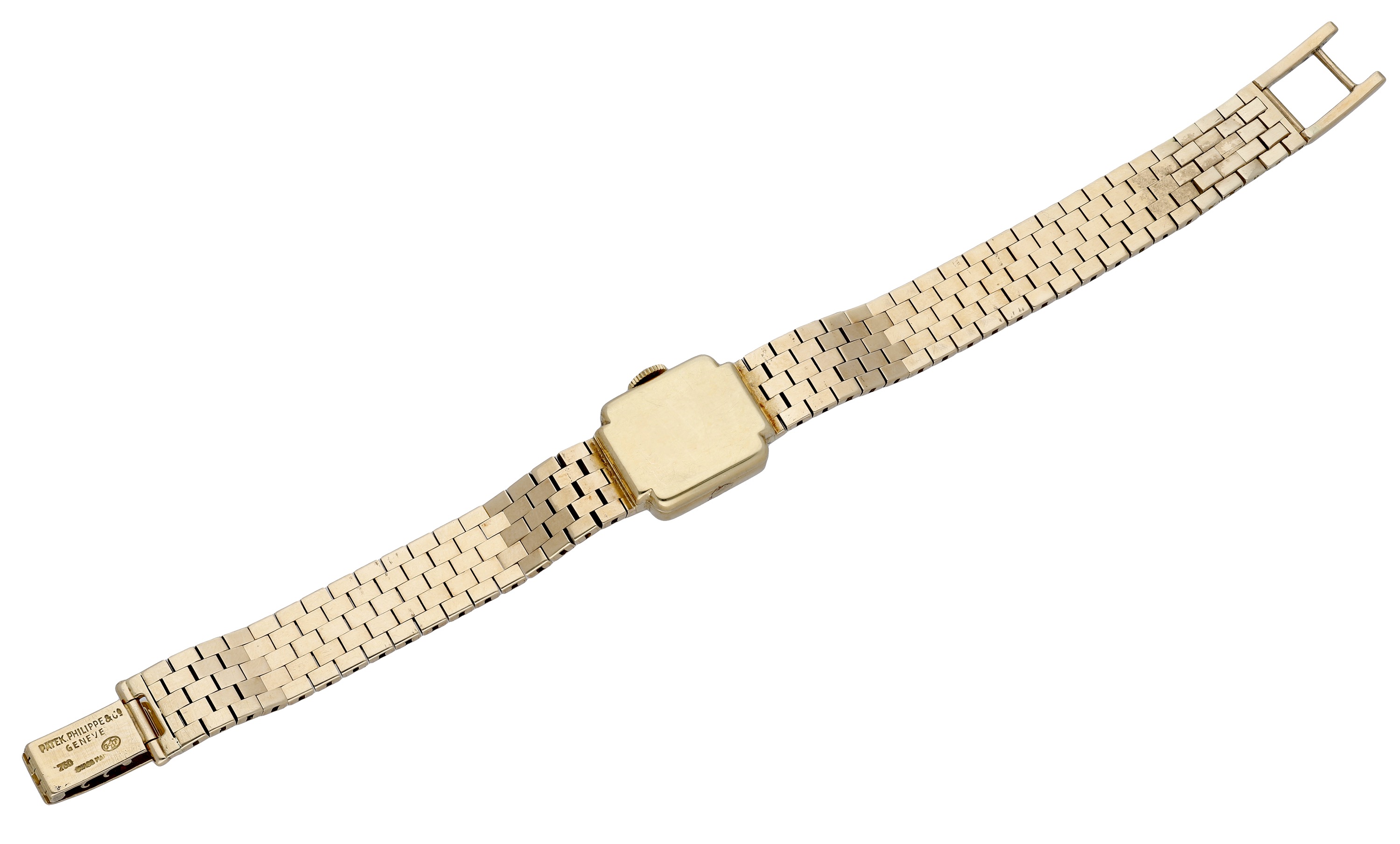 Patek Philippe. A lady's gold bracelet watch, Ref. 3086/4, circa 1960. Movement: manual win... - Image 4 of 6