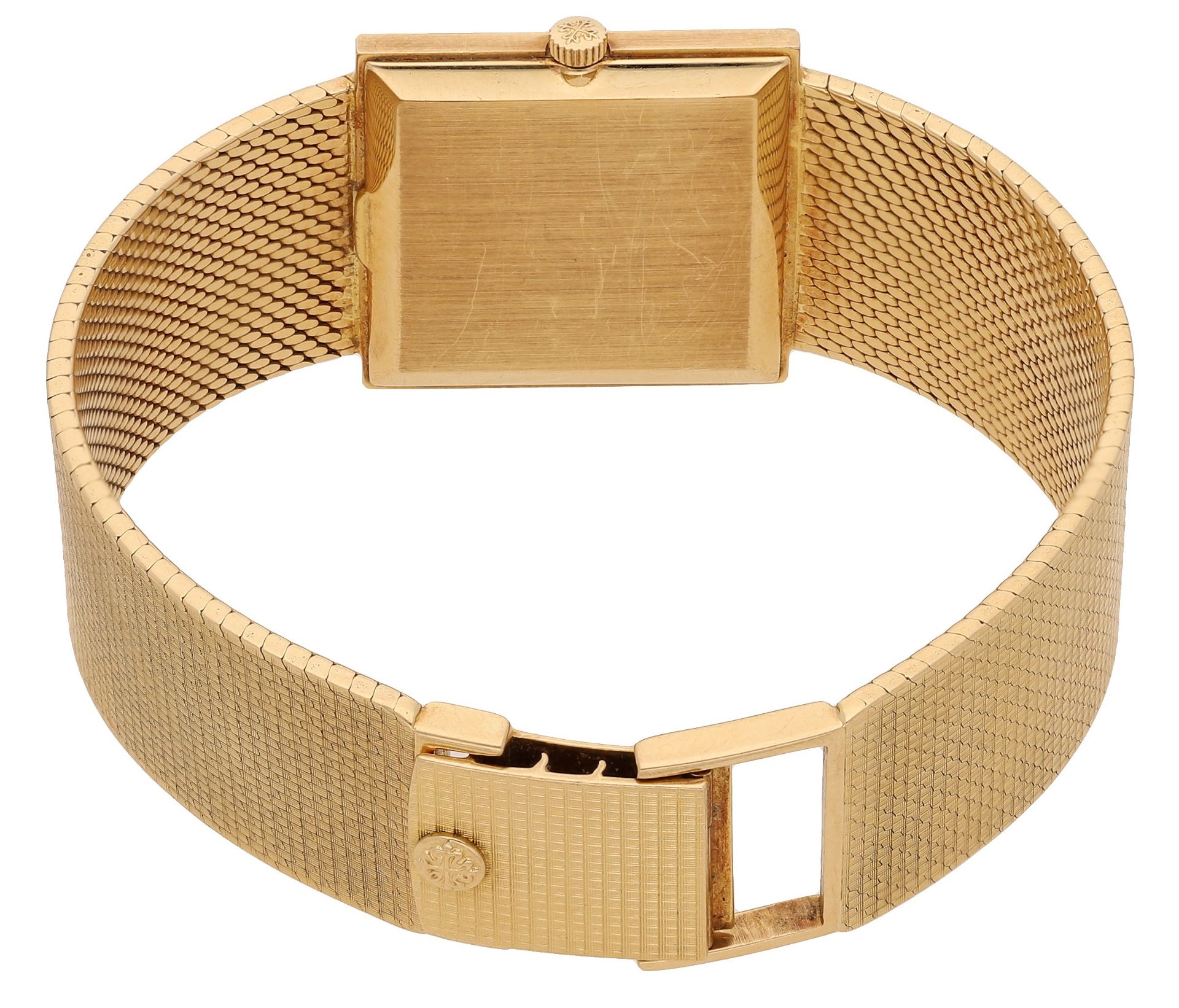 Patek Philippe. A gold square bracelet watch, Ref. 3570-1, circa 1970. Movement: cal. 175,... - Image 2 of 7
