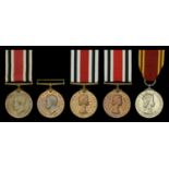 Special Constabulary Long Service Medal (4), G.V.R., 2nd issue (Sergt. Harry T. Adcock.); G....