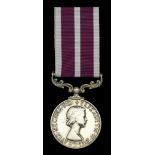 Army Meritorious Service Medal, E.II.R., 2nd issue (14003118 W.O. Cl. 2. R. Shorrock. RAPC.)...