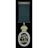 Colonial Auxiliary Forces Officers' Decoration, G.V.R., reverse inscribed 'Hon-Major, H. M....
