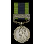 India General Service 1908-35, 1 clasp, Afghanistan N.W.F. 1919 (243005 Sergt. R. Gibb, 1/5/...