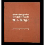 A German Second World War Presentation Photograph Album. A large format photograph album wi...