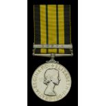 Africa General Service 1902-56, 1 clasp, Kenya (22765713 Pte. D. S. Austen. Buffs.) extremel...