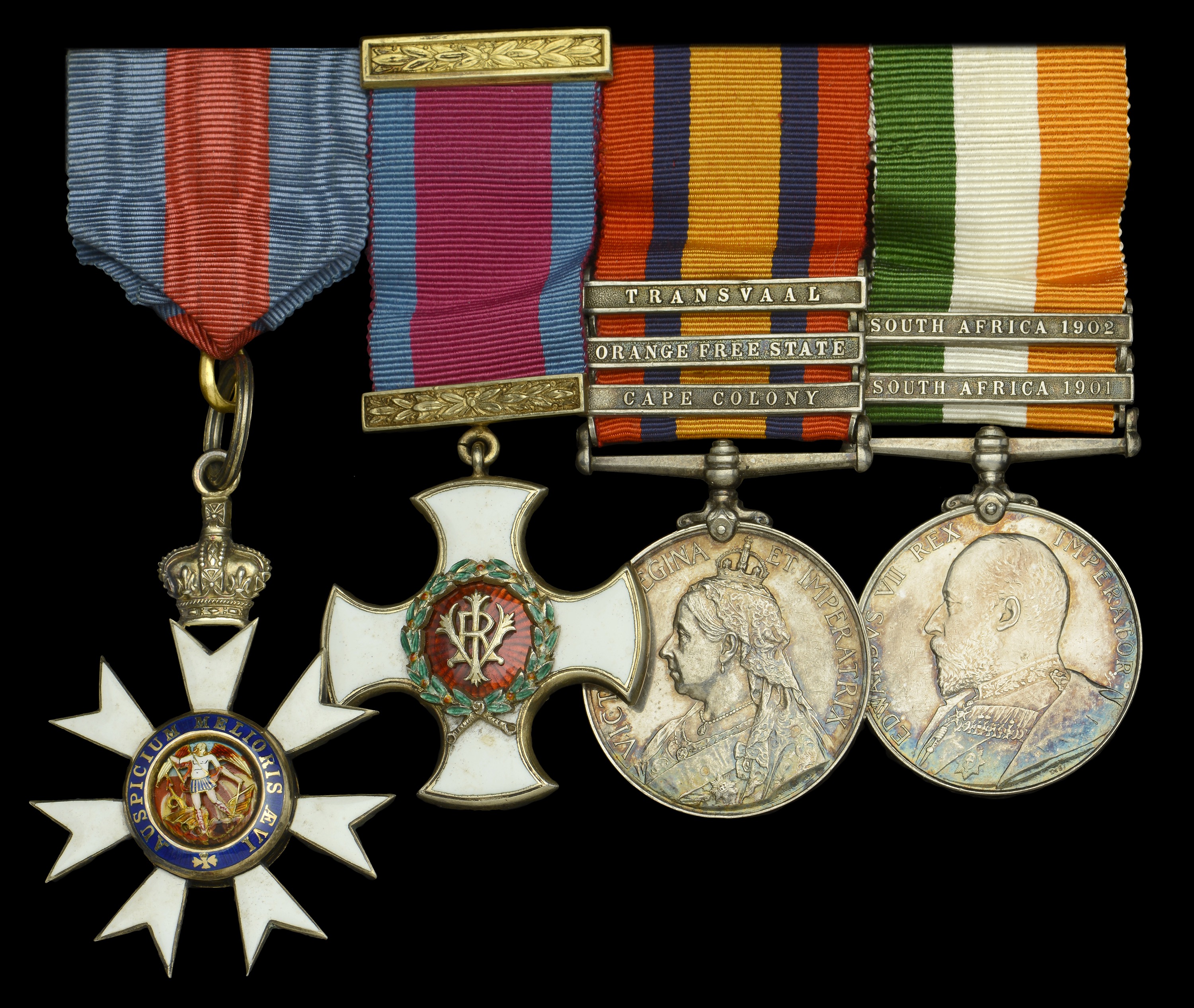 A Great War C.M.G. group of three awarded to Lieutenant-Colonel J. F. Humby, D.S.O., Notting...