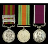 Three: Company Sergeant Major C. Munds, East Kent Regiment India General Service 1895-190...