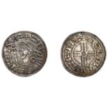 Cnut (1016-1035), Penny, Short Cross type [BMC xvi], Salisbury, Goldus, goldvs onn s Â· er :,...