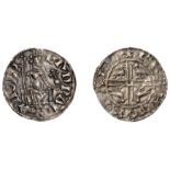Edward the Confessor (1042-1066), Penny, Sovereign/Eagles type [BMC xi], Wallingford, Brandr...