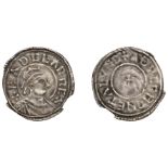 Eadgar (959-975), Penny, Crowned Bust type [BMC v], London, Athulf, eadgar rex, crowned and...