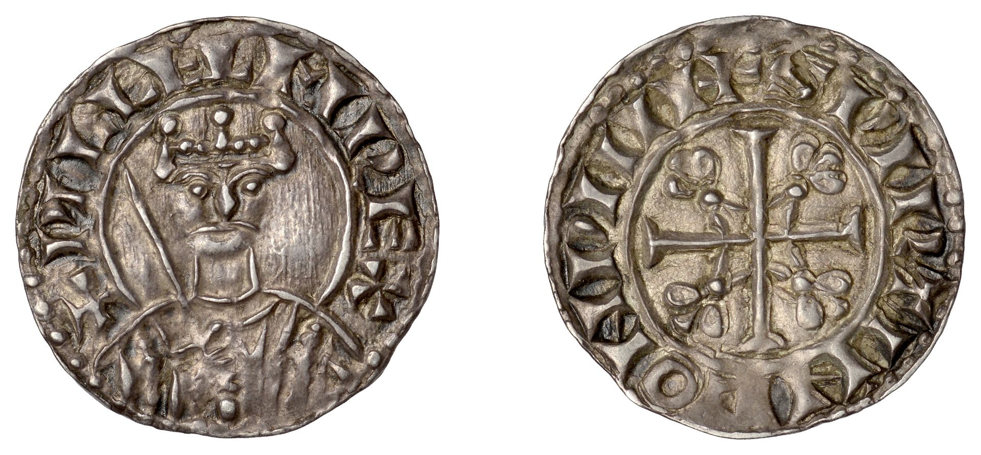 William I (1066-1087), Penny, Sword type [BMC vi], Wallingford, Svertingr, spirtinc on piiii...
