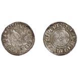 William I (1066-1087), Penny, Profile Left type [BMC i], Wallingford, BeorhtmÃ¦r, britmar on...