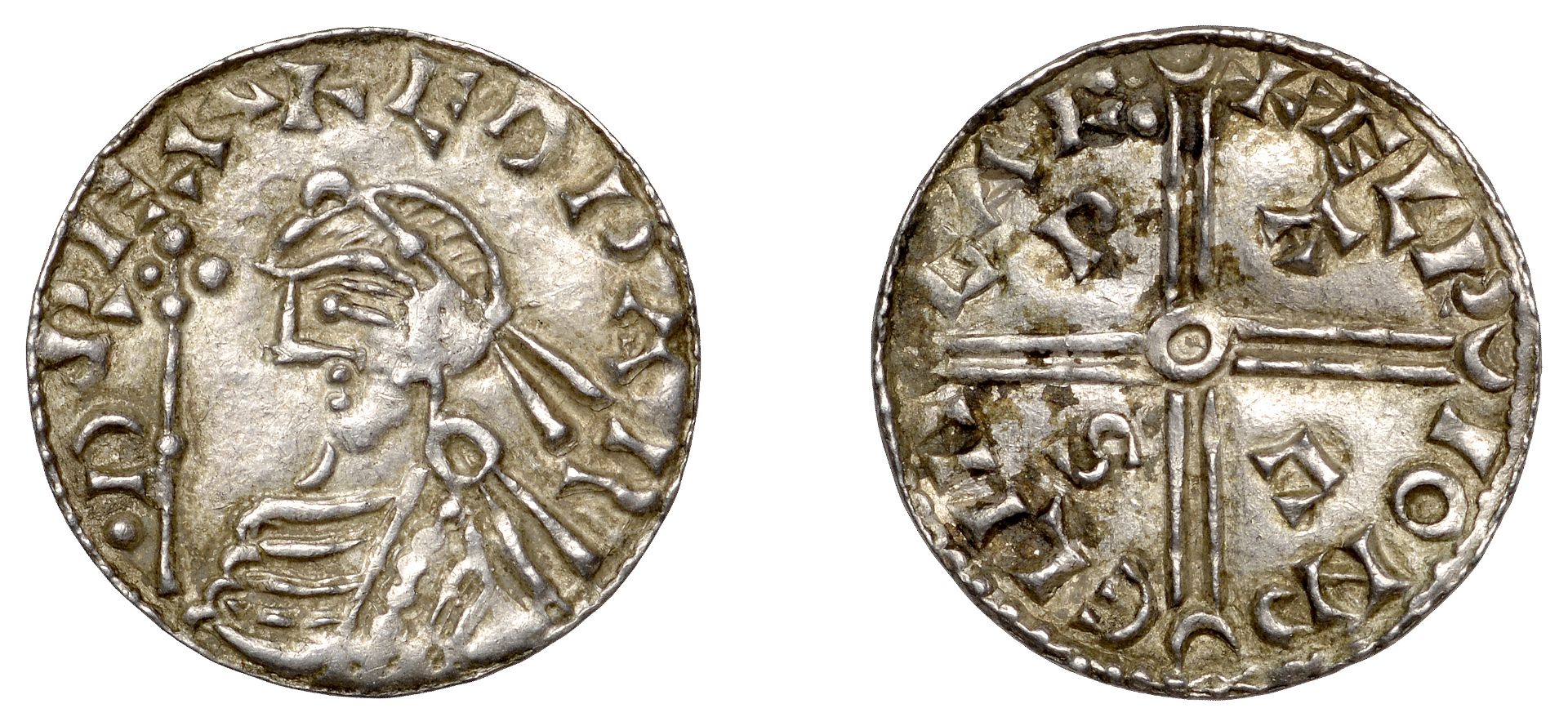 Edward the Confessor (1042-1066), Penny, PACX type [BMC iv var.], Wallingford, Ã†thelwig, edp...