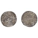 Harold I (1035-1040), Penny, Long Cross and Fleur-de-lis type [BMC v], Wallingford, Wulfwine...