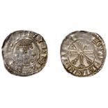 William II (1087-1100), Penny, Cross Voided type [BMC iii], Wallingford, Kolbjorn, colbern o...