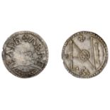 Eadgar (959-975), Halfpenny, London Monogram type [BMC â€“], ead+gar re, crude bust right with...