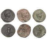 Severus Alexander, Sestertius, 228, laureate head right, rev. Mars standing left, 18.39g (RI...