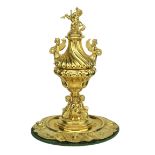 A Magnificent Victorian 18ct gold Racing Trophy Centrepiece: The 1877 Ascot Gold Cup, won b...