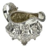 A George IV silver cream jug, maker's mark RP probably for Richard Pearce, London 1825,...