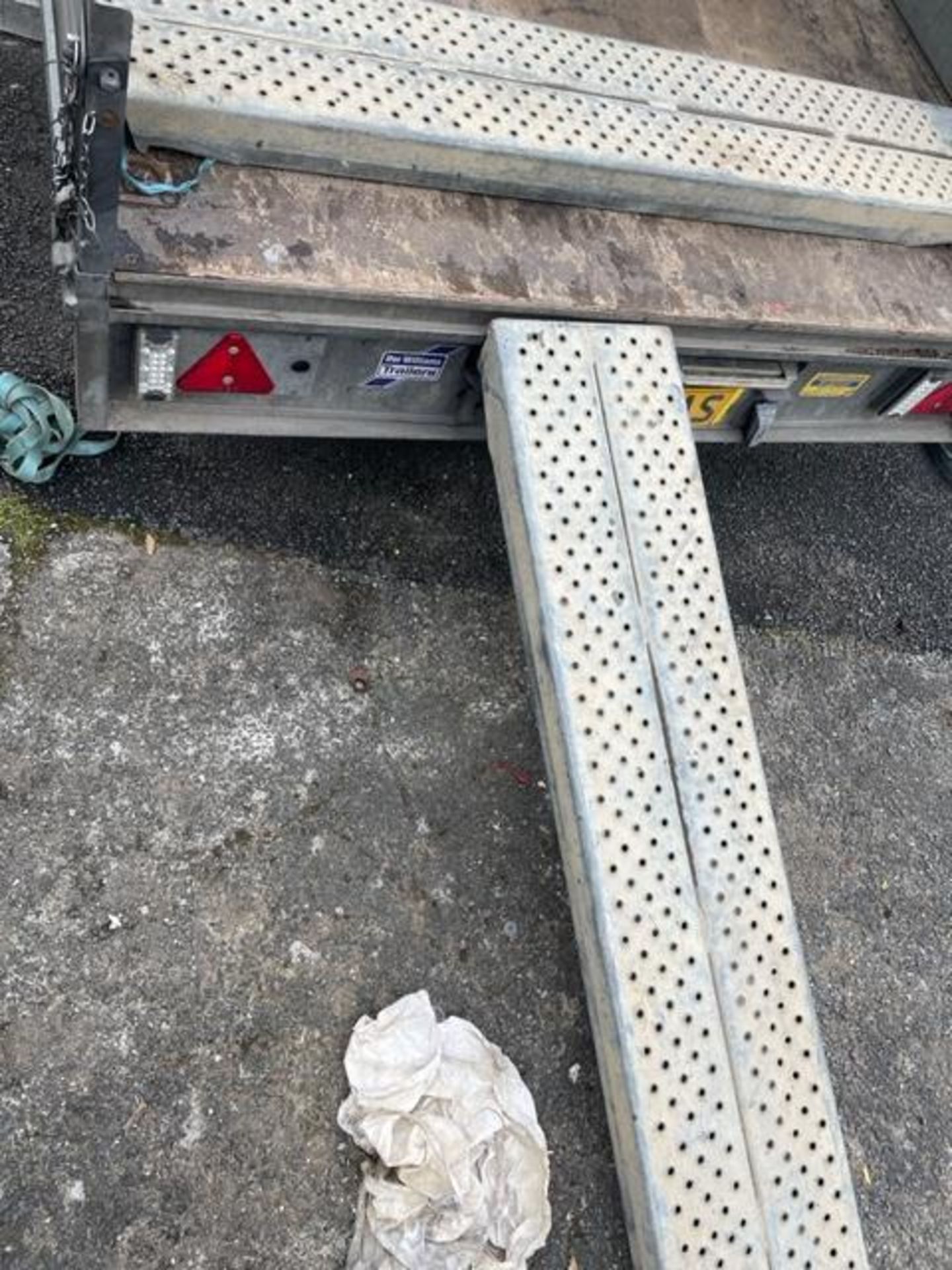 Steel Ramps from IFOR Williams Trailer