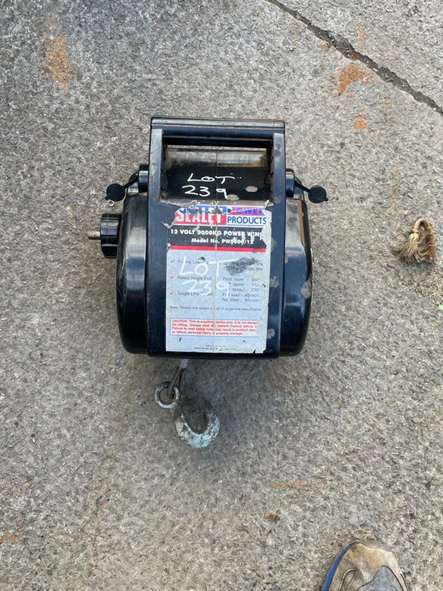 Sealey 12v Winch