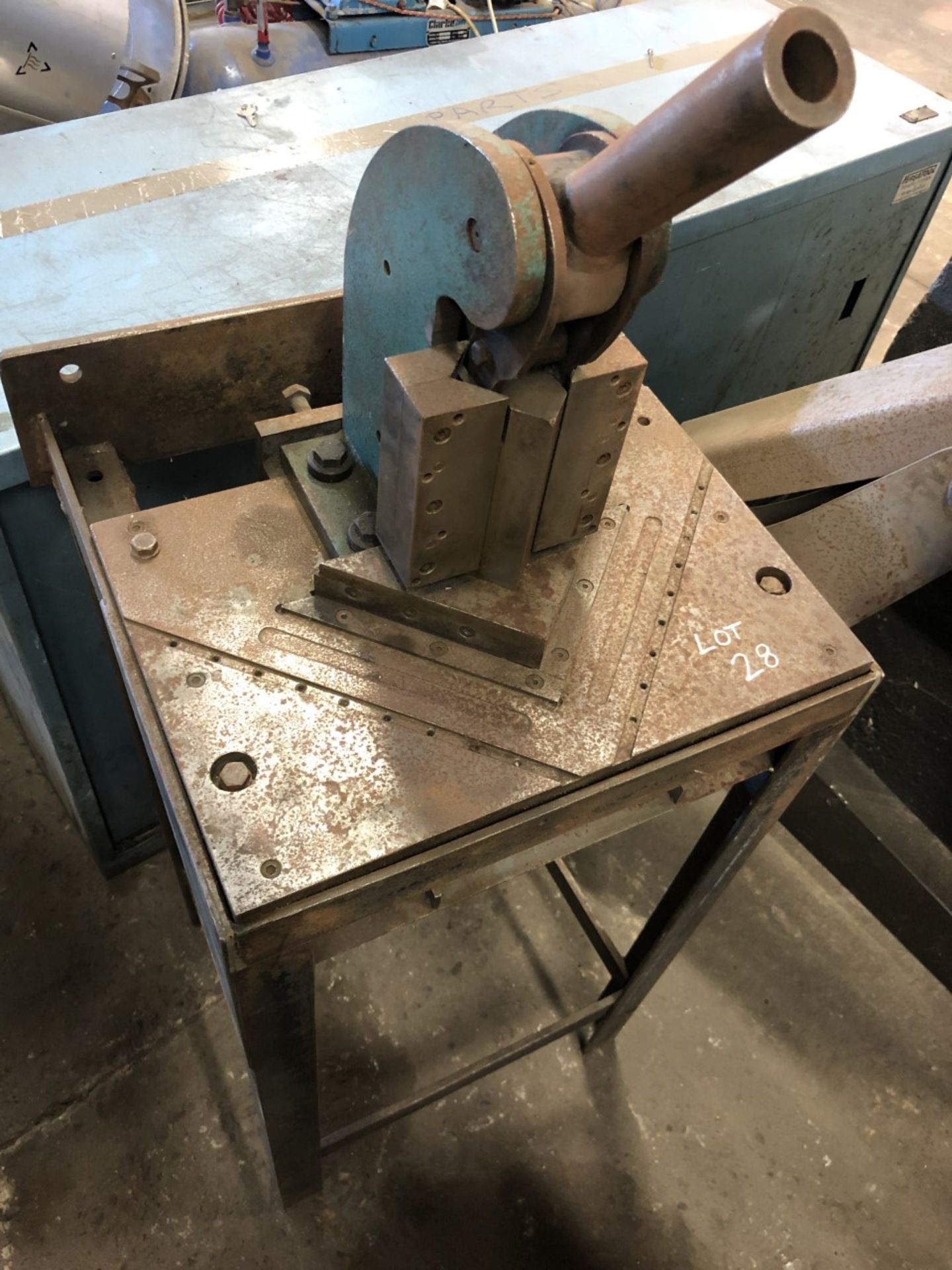 Manual Sheet Metal Top Notcher