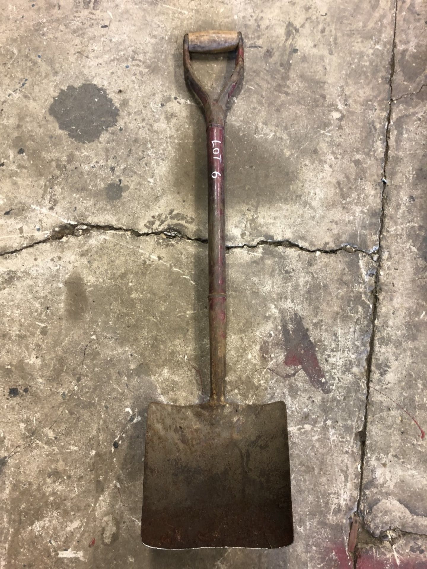 Red Metal Shovel