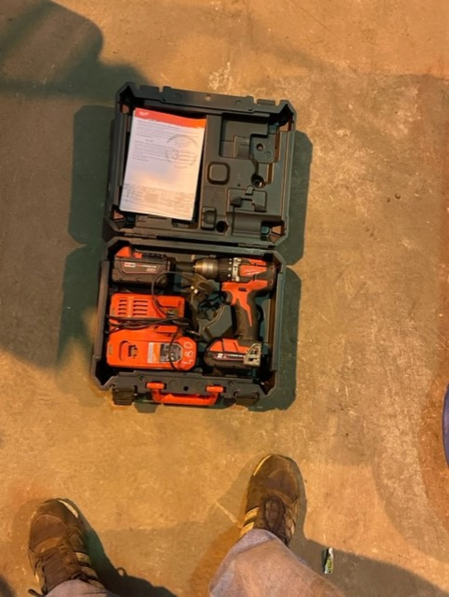 Returns Milwaukee drill and battery’s and chargers untested