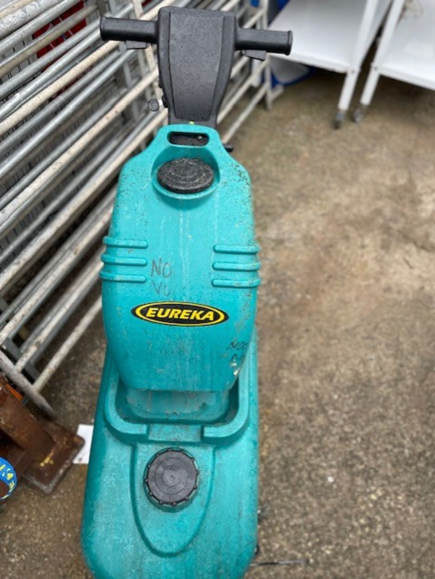 Eureka floor scrubber in working order needs a new cable  to lift squidgy up and down works other - Image 4 of 6