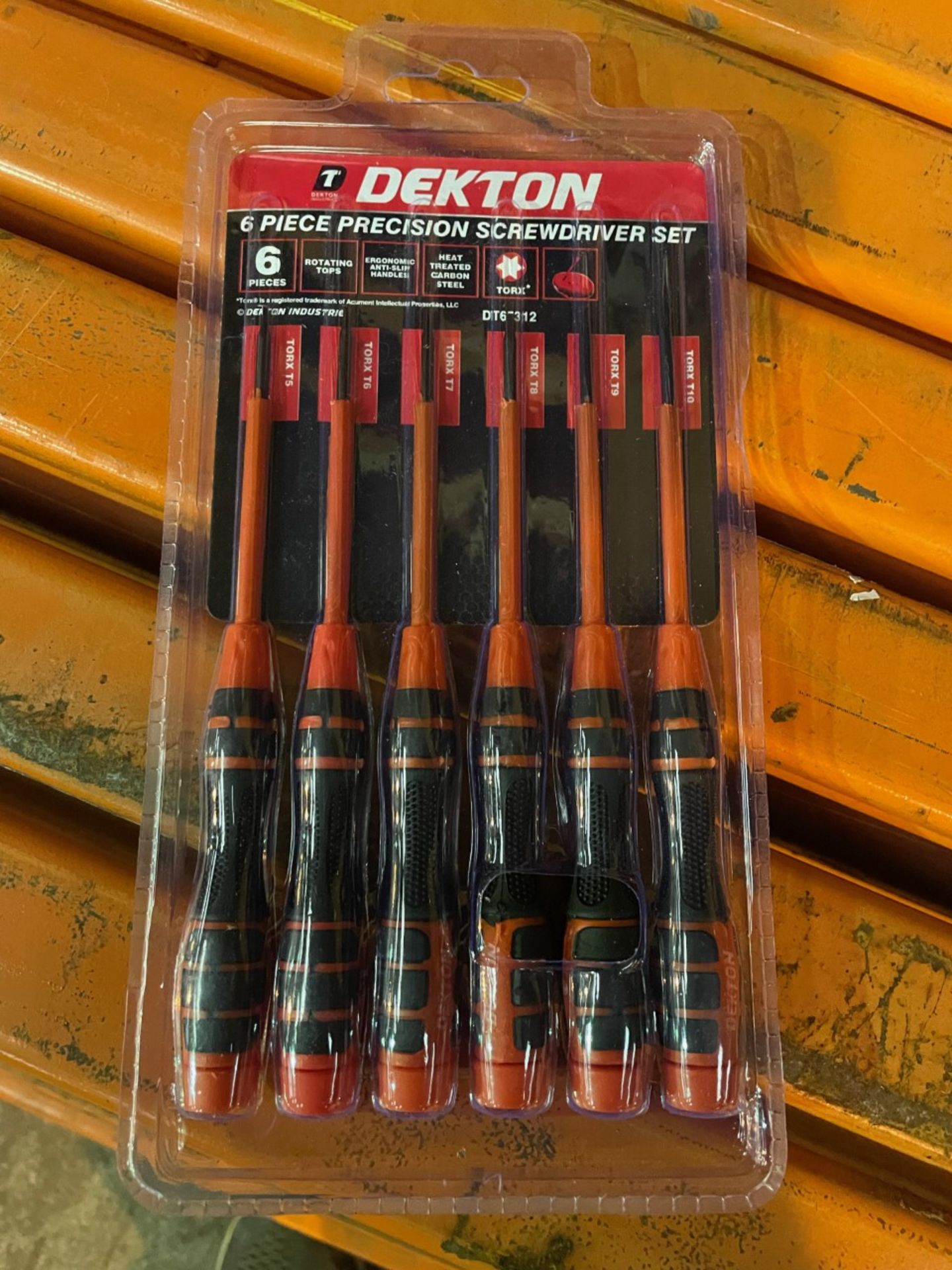 New Dekton 6 piece precision screwdriver set